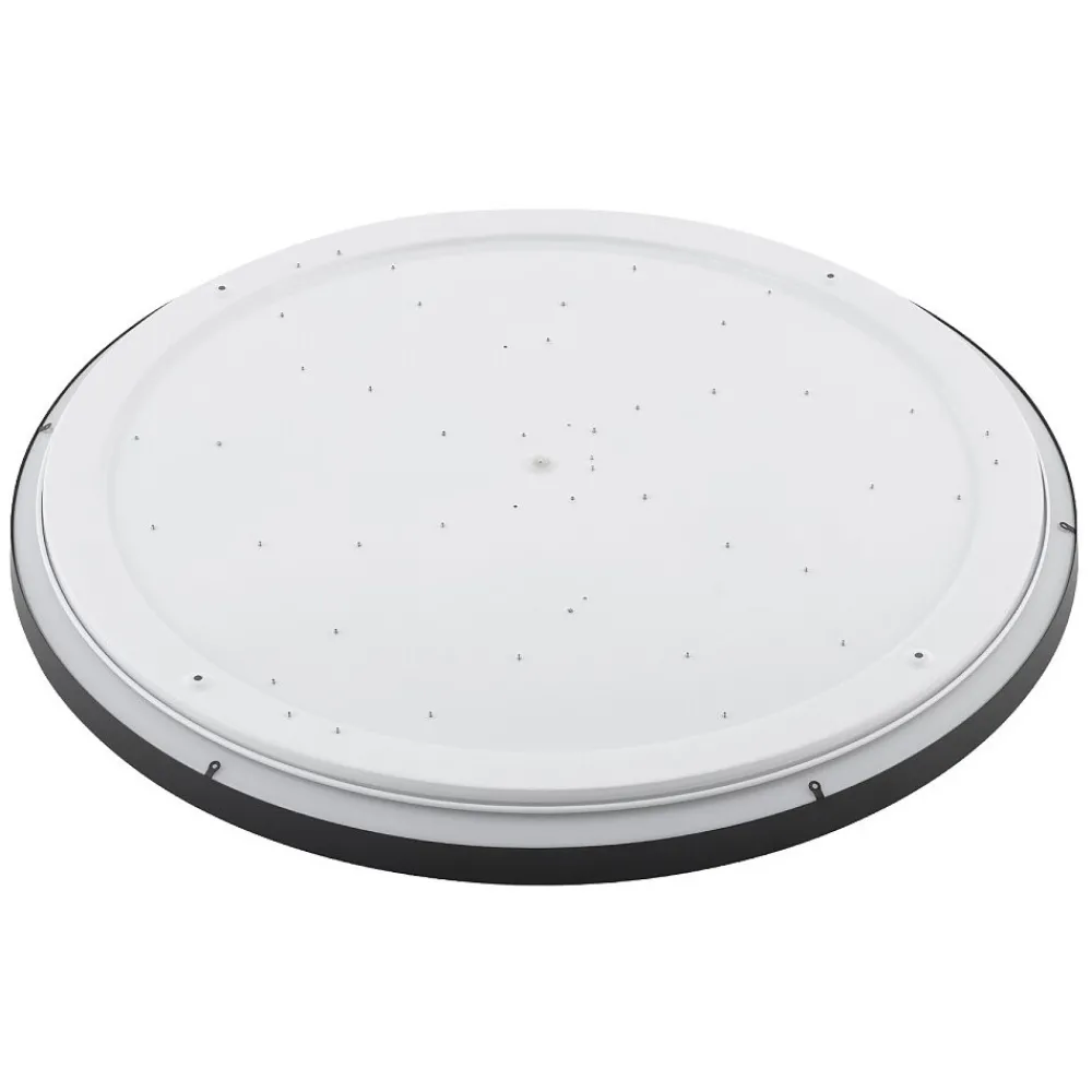 Plafon Łazienkowy AGNES ROUND Czarny 64W LED 4000K IP44 64,2cm * Nowodvorski Online