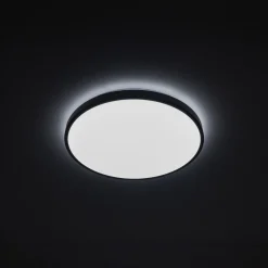 Plafon Łazienkowy AGNES ROUND Czarny 22W LED 4000K IP44 38,5cm * Nowodvorski Discount