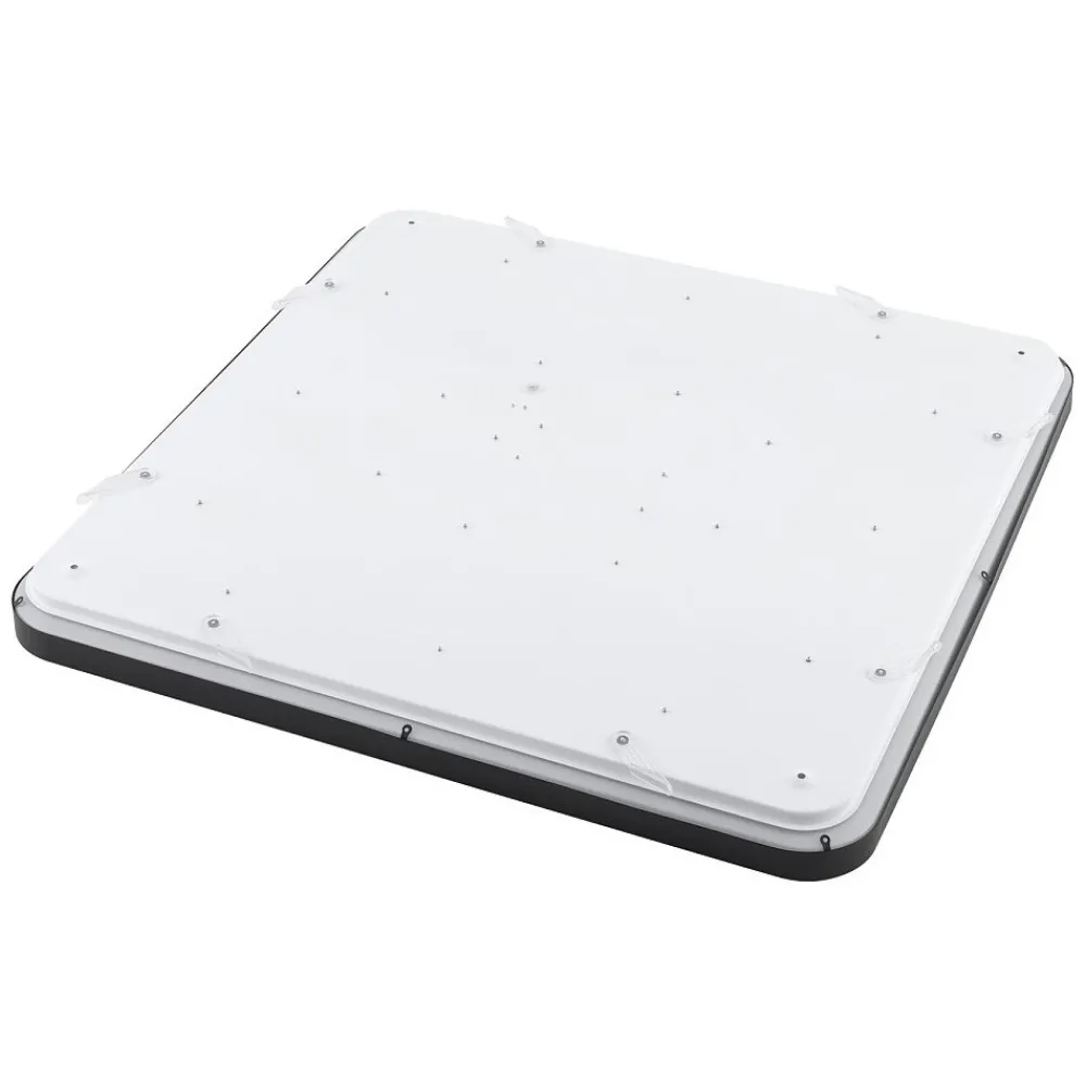 Plafon Łazienkowy AGNES SQUARE Czarny 64W LED 4000K IP44 63,5cm * Nowodvorski Online