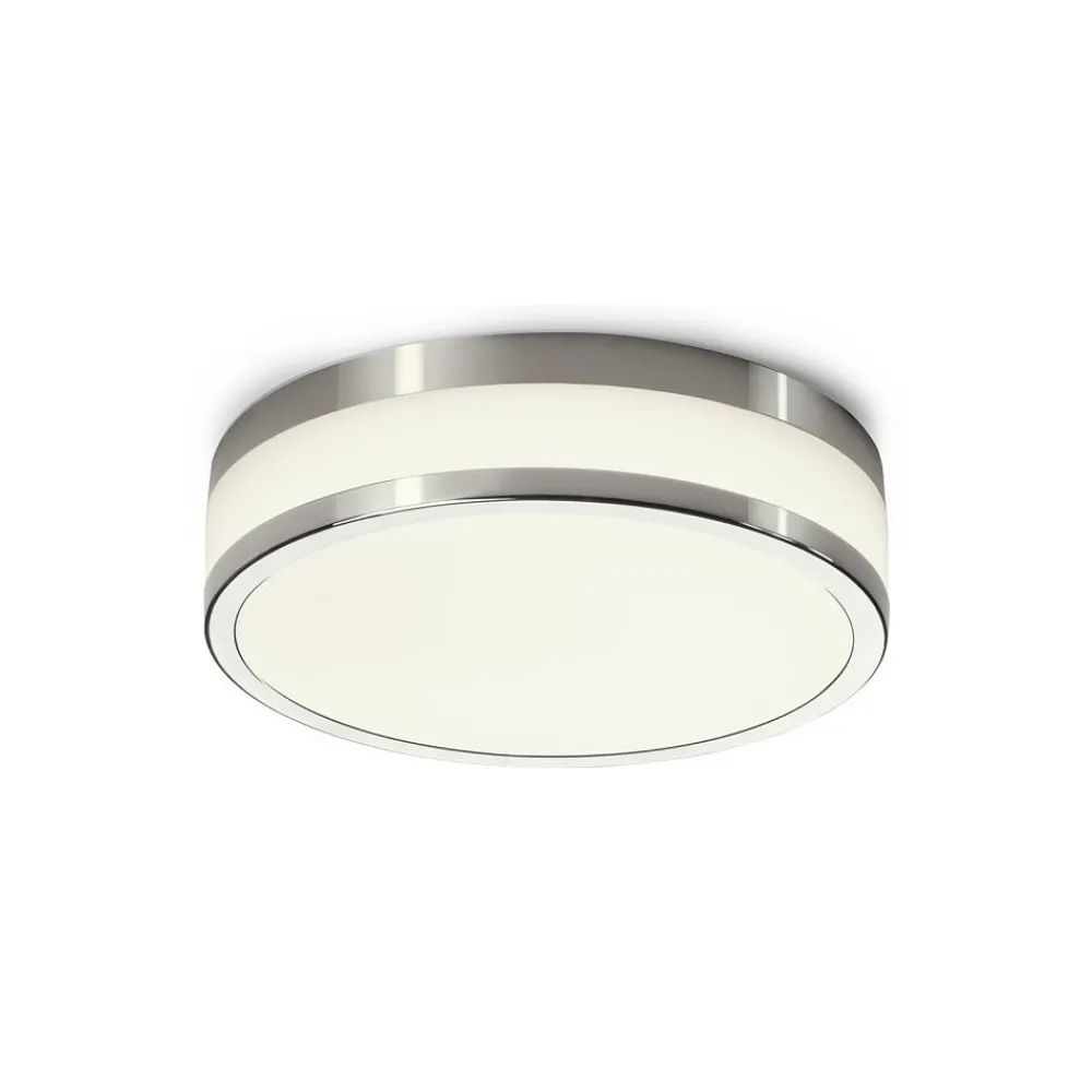 Plafon Łazienkowy MALAKKA Srebrny 18W LED 4000K IP44 29,5cm * Nowodvorski Online