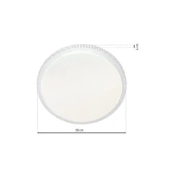 Plafon CRUZ 66W LED 50 cm z pilotem * Eko-light Discount