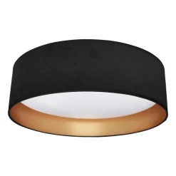 Plafoniera RONDO czarna 18W LED