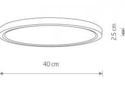 Plafon MULTI LED 18W/24W/30W * Nowodvorski Clearance