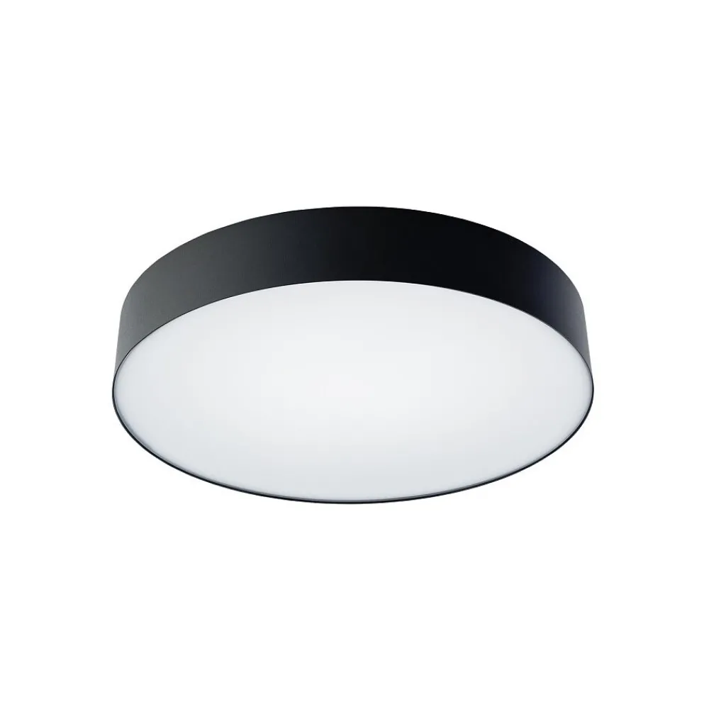 Plafon Sufitowy ARENA Czarny 3xE14 40,5cm Czujnik Ruchu * Nowodvorski Outlet