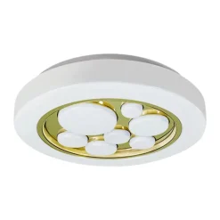 Plafon Sufitowy BUBBLES Biały Złoty 30W * Eko-light Sale