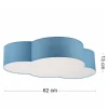 Plafon Sufitowy CLOUD Niebieski Pastelowy Abażur 4xE27 * TK Lighting New