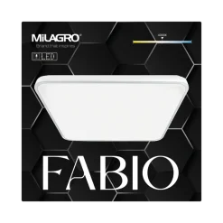 Plafon Sufitowy FABIO Biały 35W LED 47cm * Eko-light Outlet