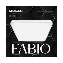 Plafon Sufitowy FABIO Biały 23W LED 37cm * Eko-light Clearance