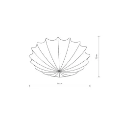 Plafon Sufitowy FORM Biały Abażur 2xE27 50cm * Nowodvorski Best