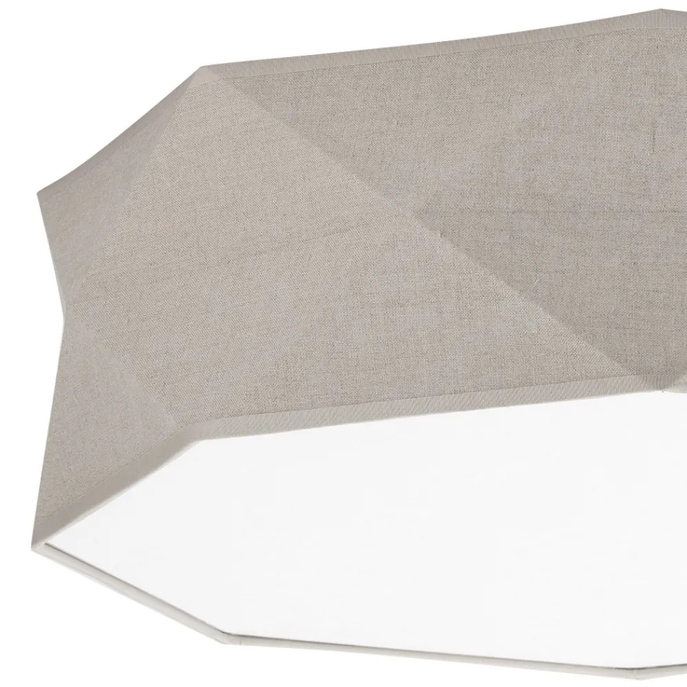 Plafon Sufitowy KANTOOR Beżowy Abażur 4xE27 52cm * TK Lighting Best