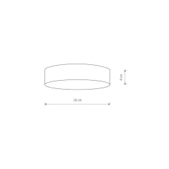 Plafon Sufitowy LID Biały 25W LED 4000K 16cm * Nowodvorski Online