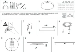 Plafon Sufitowy LID Biały 25W LED 4000K 16cm * Nowodvorski Online