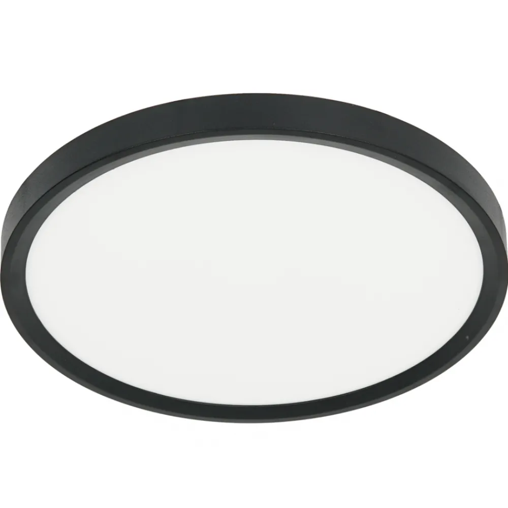 Plafon Sufitowy MAQ Czarny Biały Regulacja Barwy 24W LED 30cm * Eko-light