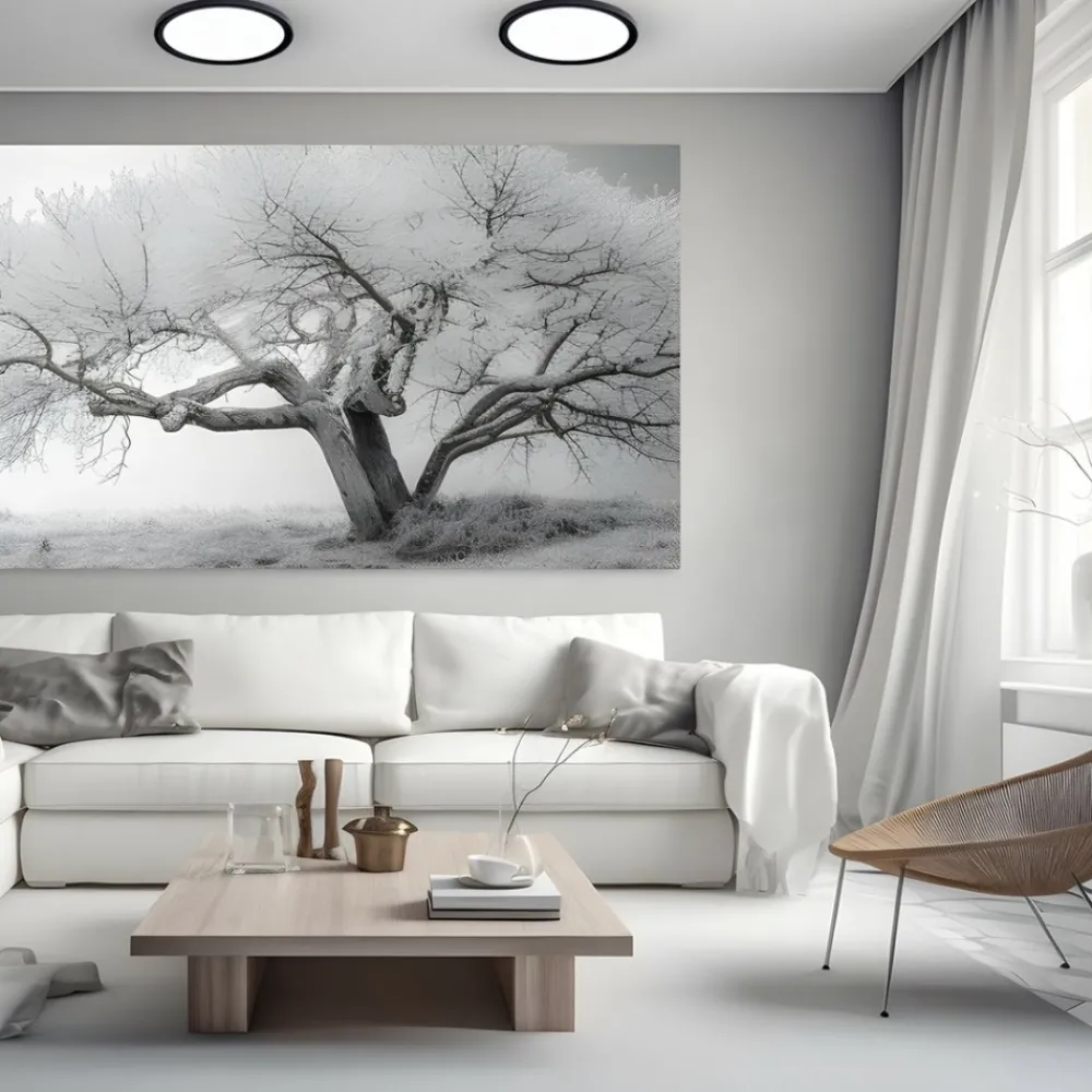 Plafon Sufitowy MAQ Czarny Biały Regulacja Barwy 24W LED 30cm * Eko-light