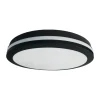 Plafon Sufitowy MARLON Czarny Biały 36W LED 4000K IP54 30cm * Eko-light Hot