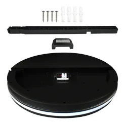 Plafon Sufitowy MARLON Czarny Biały 36W LED 4000K IP54 30cm * Eko-light Hot