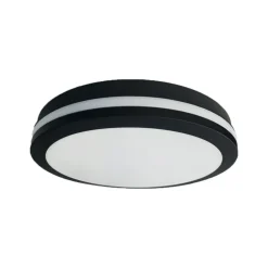 Plafon Sufitowy MARLON Czarny Biały 12W LED 4000K IP54 18cm * Eko-light Best