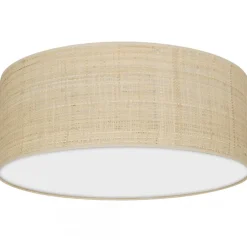 Plafon Sufitowy MARSHALL Biały Ratan Abażur 2xE27 40cm * Eko-light Discount