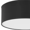 Plafon Sufitowy RONDO Czarny Abażur 4xE27 45cm * TK Lighting Outlet