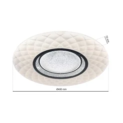 Plafon sufitowy TOKYO 24W 40 cm pilot * Eko-light Online