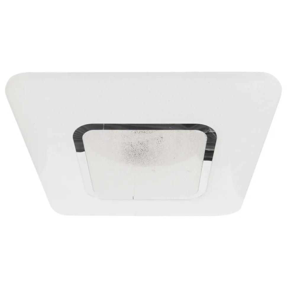 Plafony Sufitowy SPARKY Biały Kwadratowy 65W Pilot 54cm
