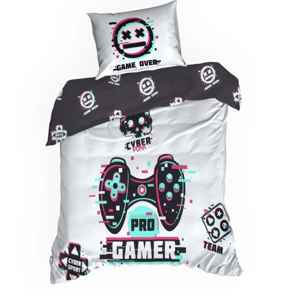 Pościel młodzieżowa KID 16 gamer 140x200 cm