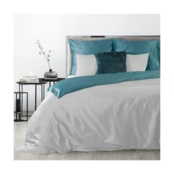 Pościel NOVA3 jasnoszary/turkus 220x200 * EUROFIRANY B.B. Choczyńscy Sp.J. Discount