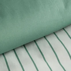 Pościel RAYA paski biało miętowa 140x200 satyna * EUROFIRANY B.B. Choczyńscy Sp.J. Outlet