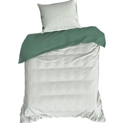 Pościel RAYA paski biało miętowa 140x200 satyna * EUROFIRANY B.B. Choczyńscy Sp.J. Outlet