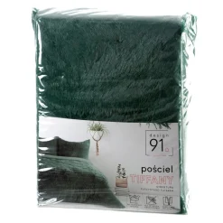 Pościel TIFFANY 220x200 cm zielona futerko * EUROFIRANY B.B. Choczyńscy Sp.J.