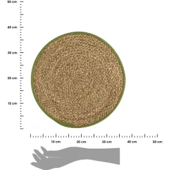Podkładka na stół 38 cm Gaia Green