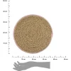 Podkładka na stół 38 cm Gaia Pink * Estia Clearance