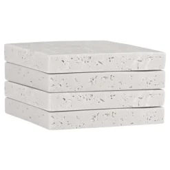 Podkładki pod kubek 4 szt. Travertine