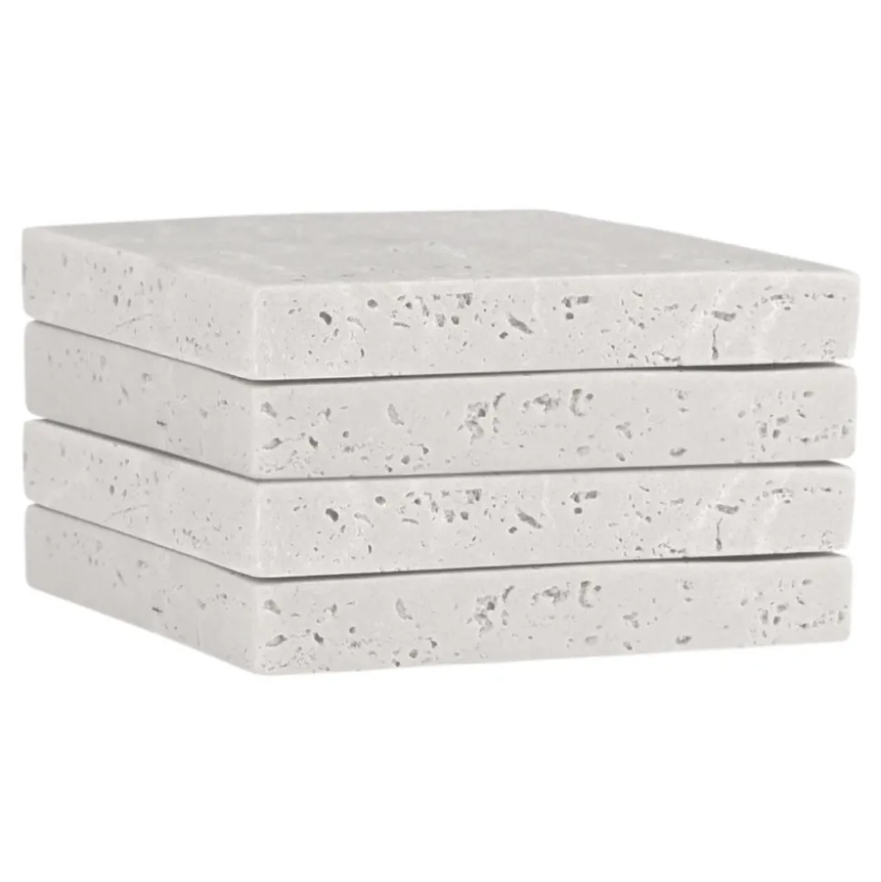 Podkładki pod kubek 4 szt. Travertine