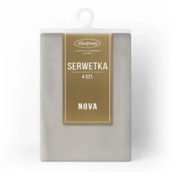 Podkładki MELINDA 30x40 cm srebrny komplet 4 szt. * EUROFIRANY B.B. Choczyńscy Sp.J. Sale