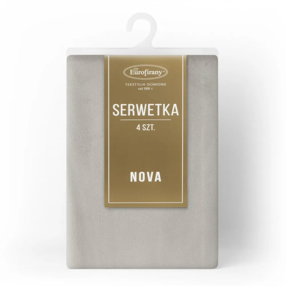 Podkładki MELINDA 30x40 cm srebrny komplet 4 szt. * EUROFIRANY B.B. Choczyńscy Sp.J. Sale