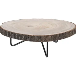 Podstawka drewniana na 3 nogach 40 cm * Excellent Houseware Sale
