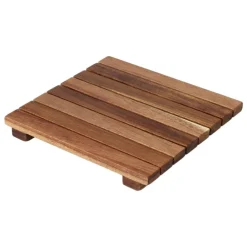 Podstawka pod kubek lub garnek z akacji 18 cm * H&S Decoration