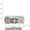 Podłużna doniczka Azulejos 39 cm * Esschert Design Hot