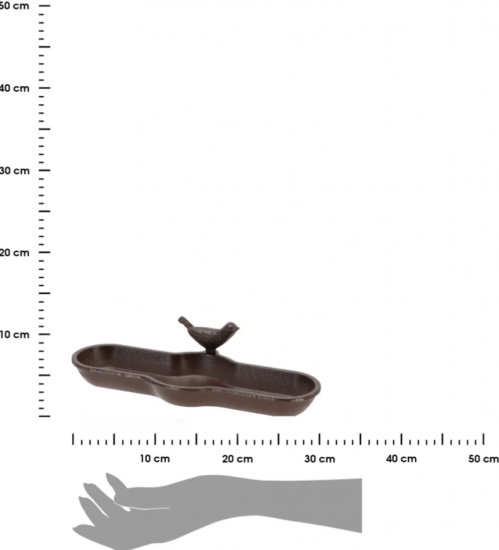 Podłużne poidło z ptaszkiem 29,5 cm * Esschert Design New