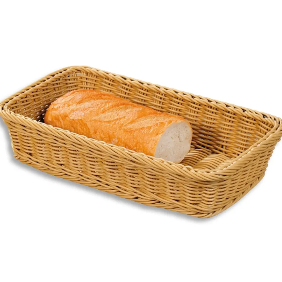 Podłużny koszyk na pieczywo i owoce 35cm