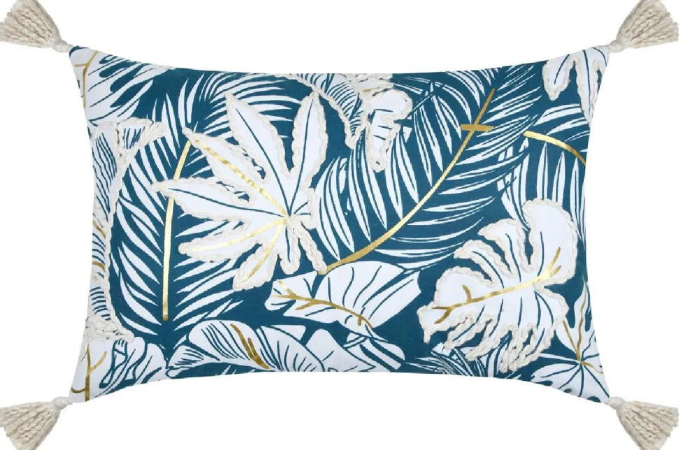 Poduszka ALOHA 40x60 liście chwosty