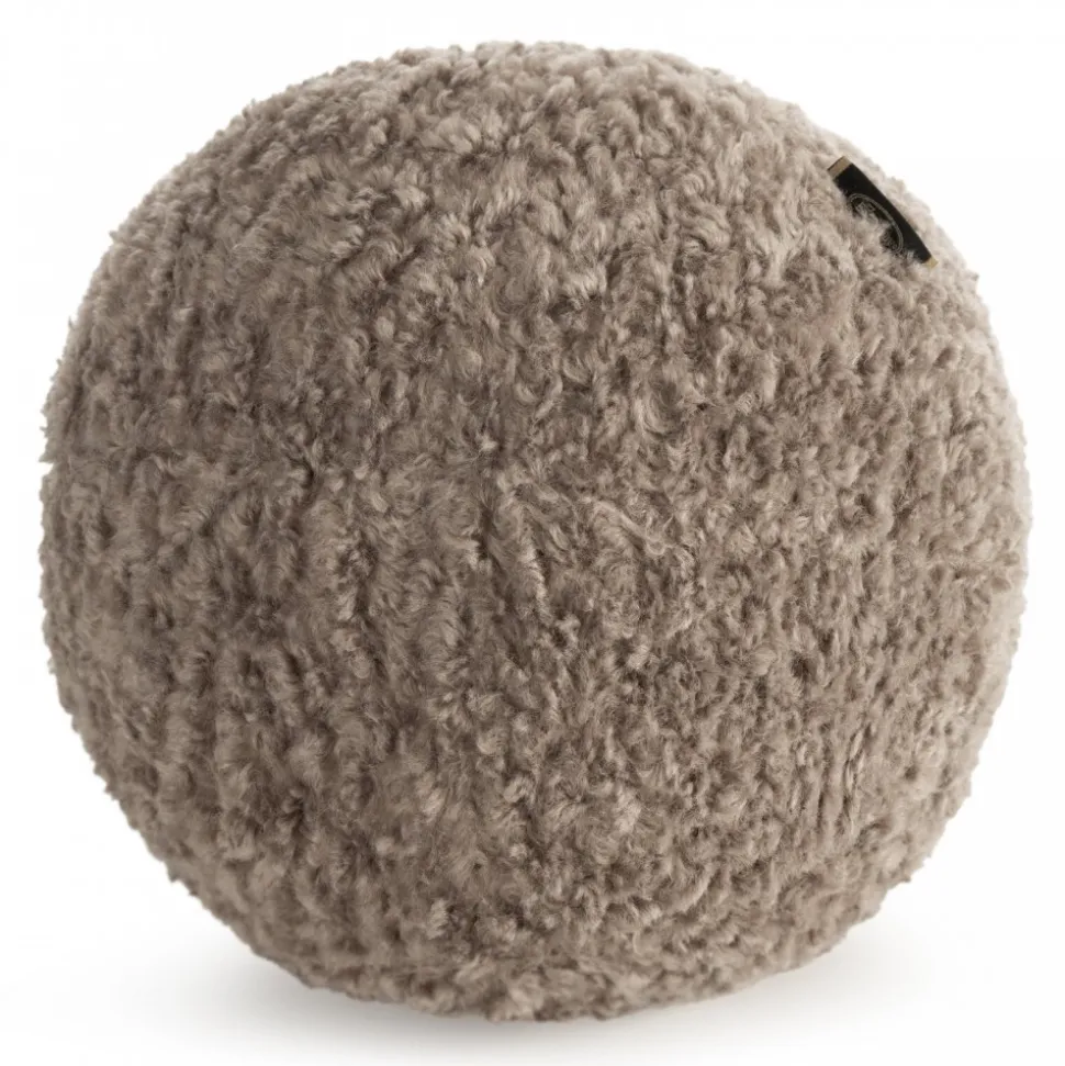 Poduszka BUKLA 09 fi24 cm beżowa kula