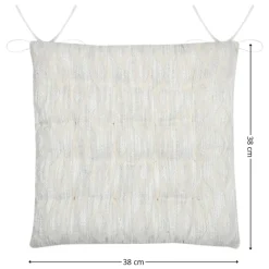 Poduszka na krzesło BALMA LINEN 38x38 cm
