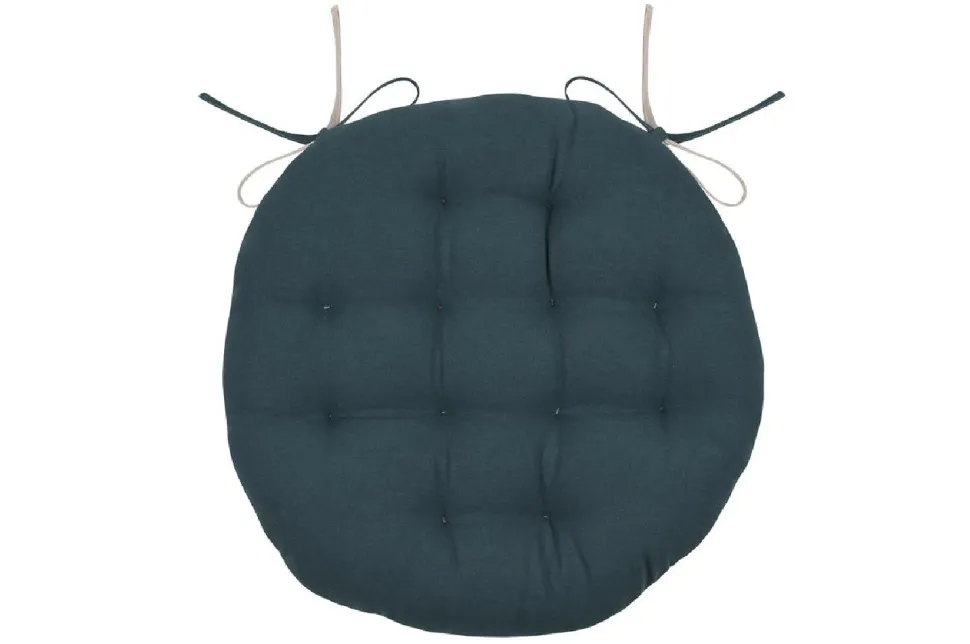 Poduszka na krzesło DUO 38 cm kobaltowa
