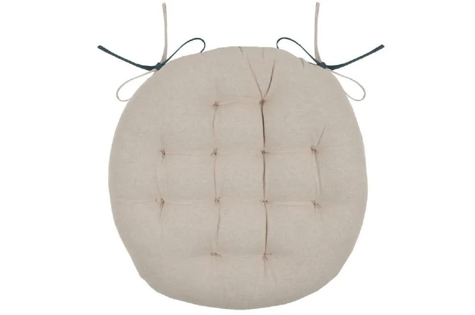 Poduszka na krzesło DUO 38 cm kobaltowa