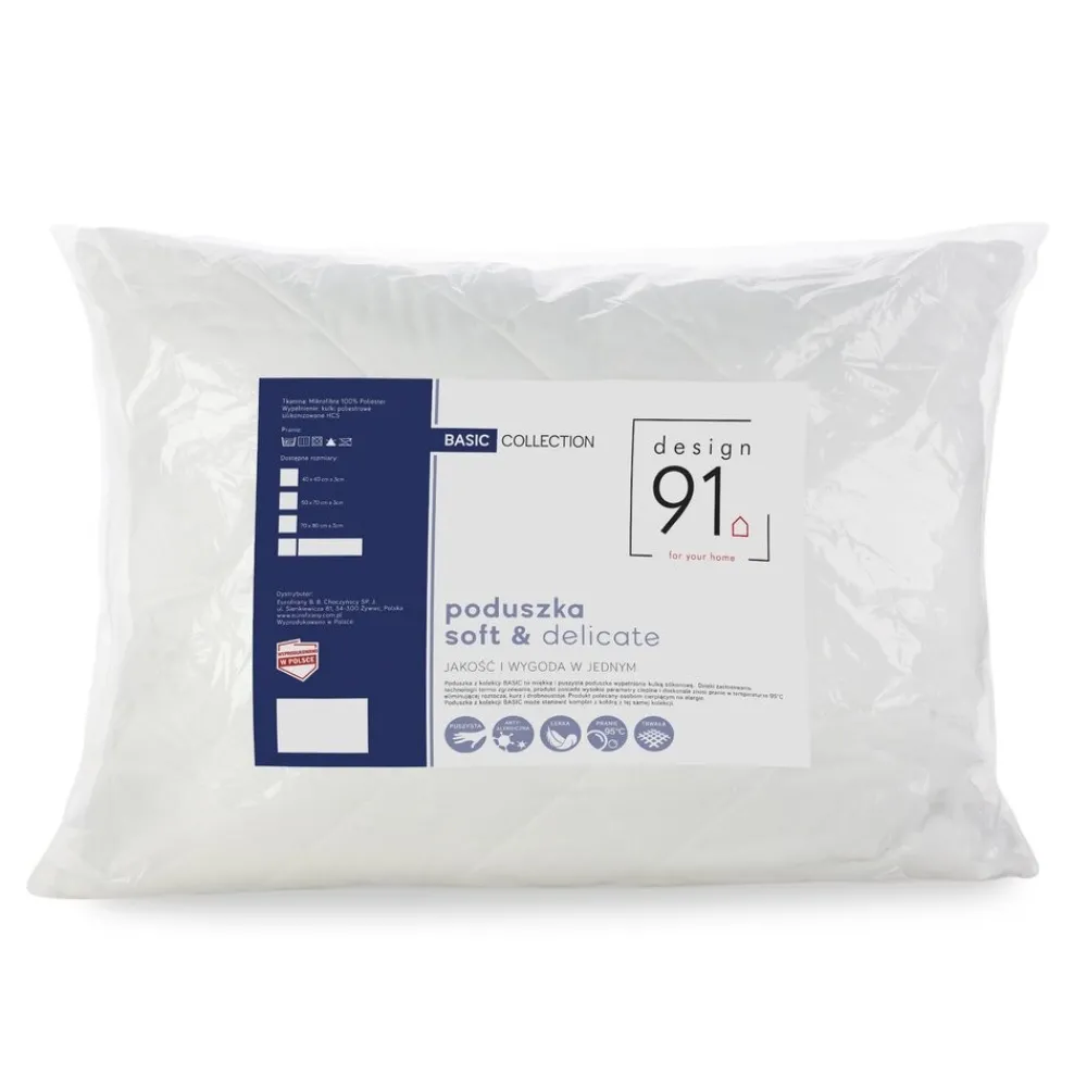 Poduszka antyalergiczna BASIC 70x90 cm * EUROFIRANY B.B. Choczyńscy Sp.J. Outlet