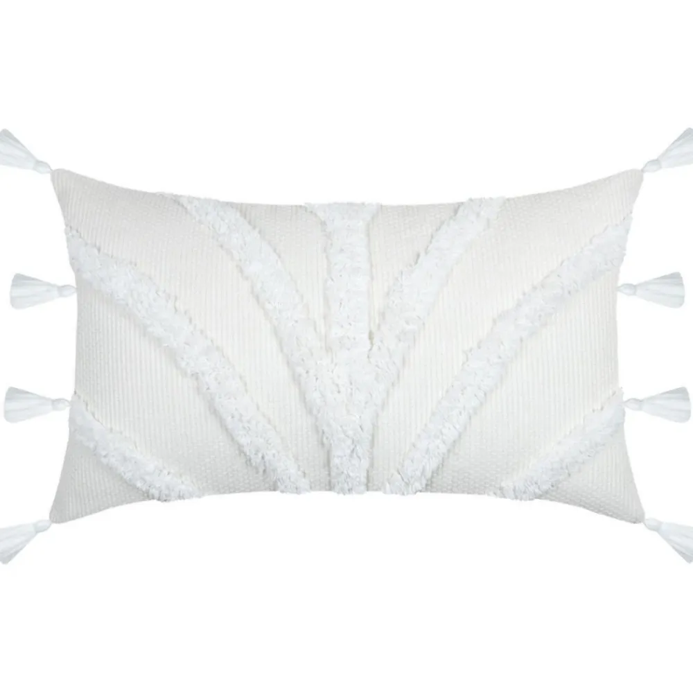 Poduszka BALMA WHITE 30x50 cm frędzle * STOF Clearance