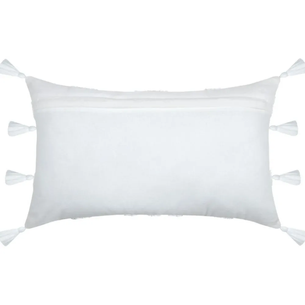 Poduszka BALMA WHITE 30x50 cm frędzle * STOF Clearance