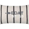 Poduszka BOAT NO 59 30x50 cm czarne pasy * STOF Outlet